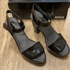 NEW Melissa black platform heels